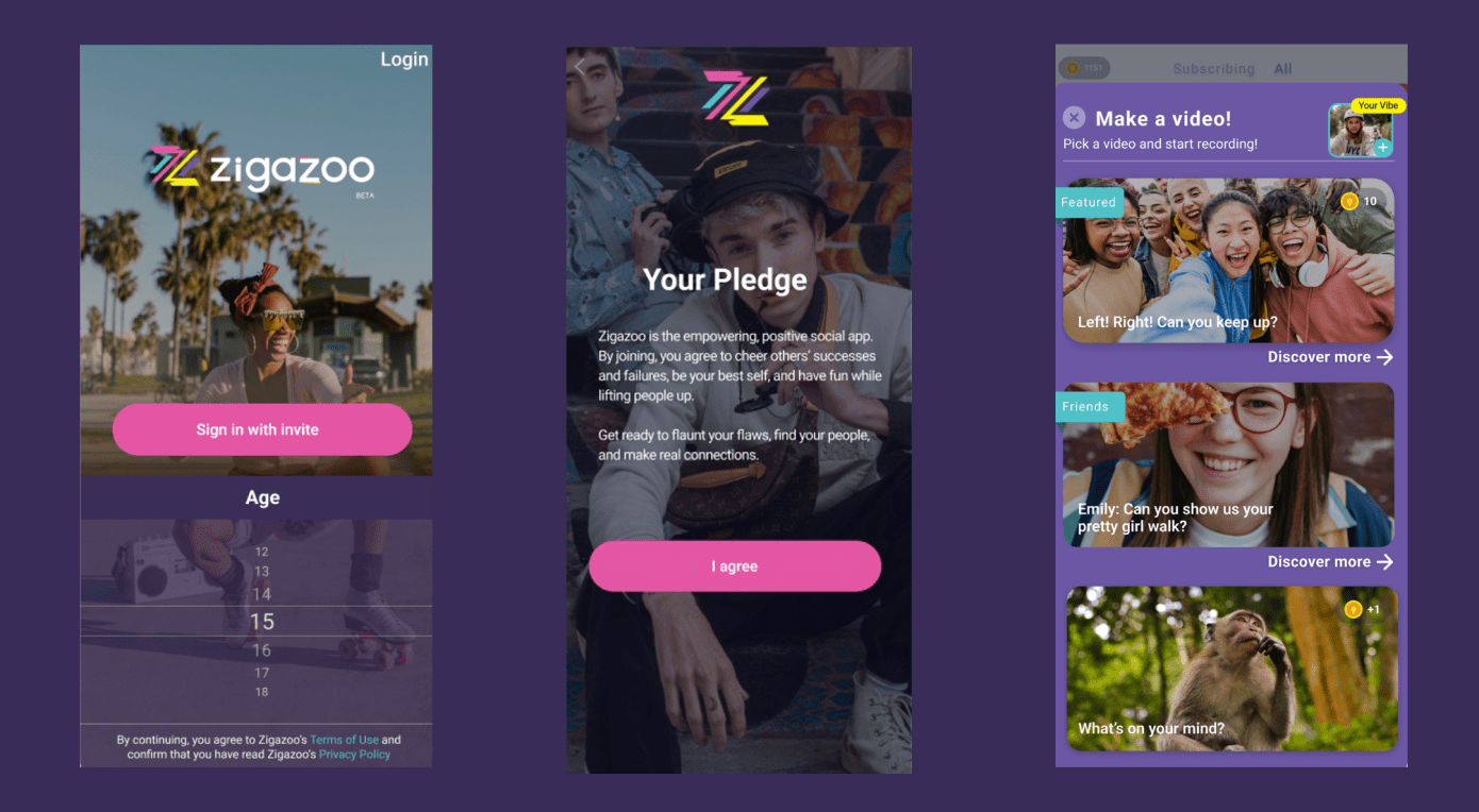 Kid-focused short video app Zigazoo launches a TikTok competitor for Gen Z.