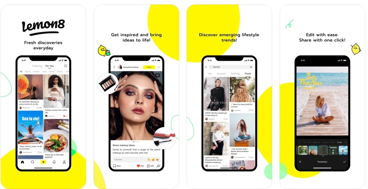 Lemon8, the Instagram rival from TikTok parent ByteDance, fails to gain traction in US | TechCrunch