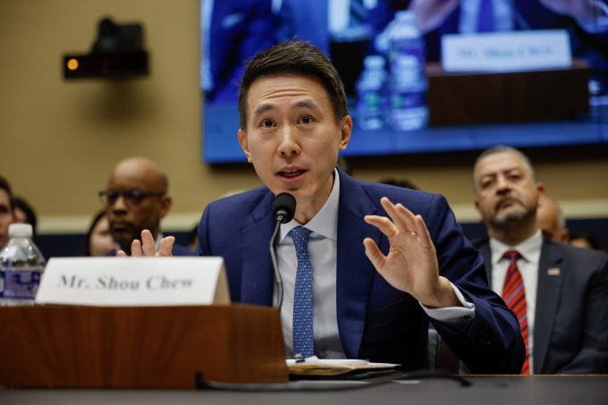 Microsoft TikTok CEO Shou Zi Chew Testifies At U.S. House Hearing