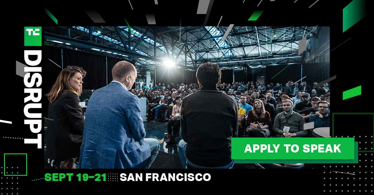 Call for content: Present at TechCrunch Disrupt