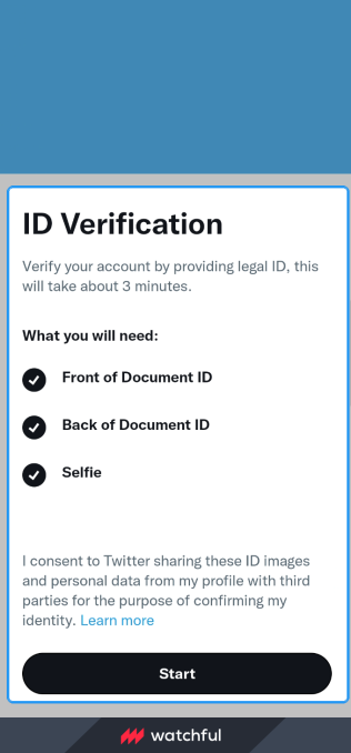 Twitter ID Verification