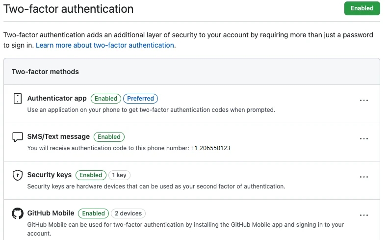 GitHub to require 2FA for all contributors starting from March 13