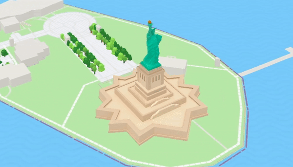 Snapchat's new 3D map