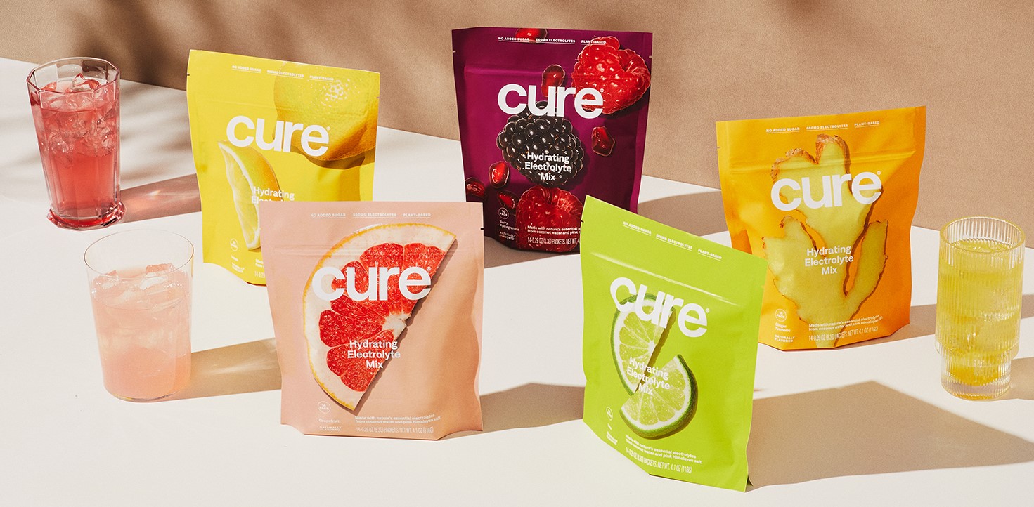 Cure Hydration drink mix