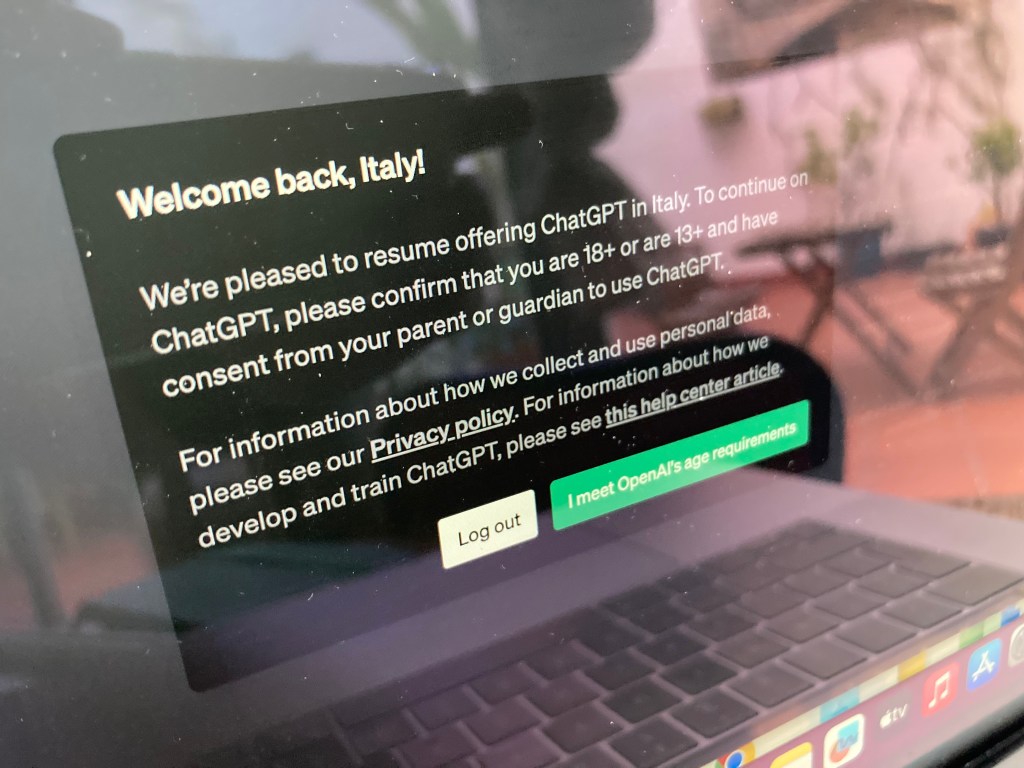 ChatGPT back up and running in Italy