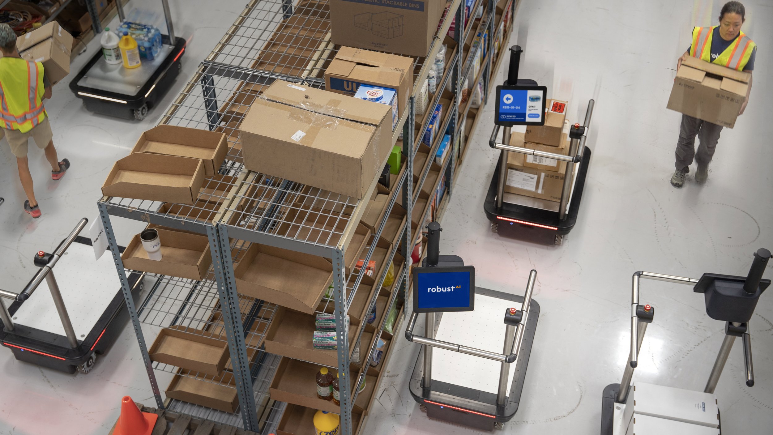 Robust warehouse robots