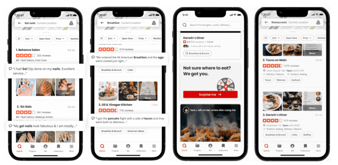 Yelp's new search updates