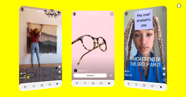 Snap announces tests of sponsored links in My AI, new ad products for Spotlight and Stories | TechCrunch