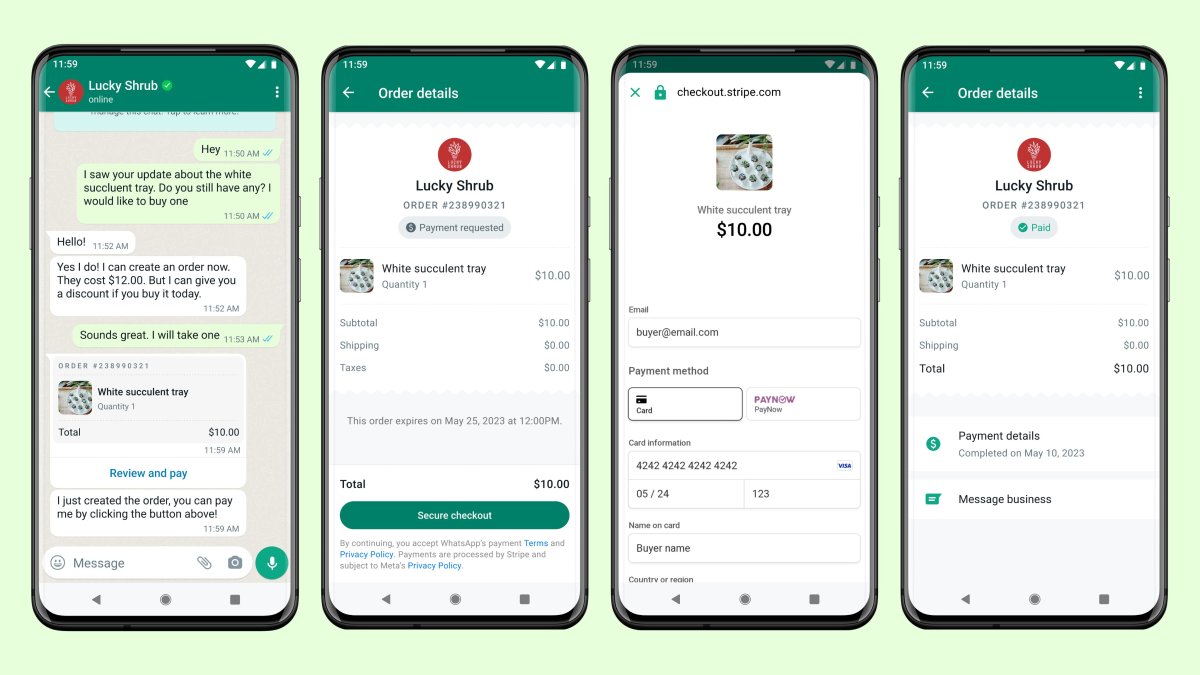 You are currently viewing WhatsApp now allows Singapore-based users to pay businesses within the app