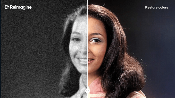 MyHeritage debuts Reimagine, an AI app for scanning, fixing and even animating old photos 4