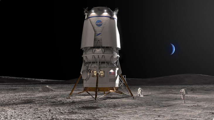NASA picks Blue Origin-led team to build second human landing system on the  moon, joining SpaceX | TechCrunch