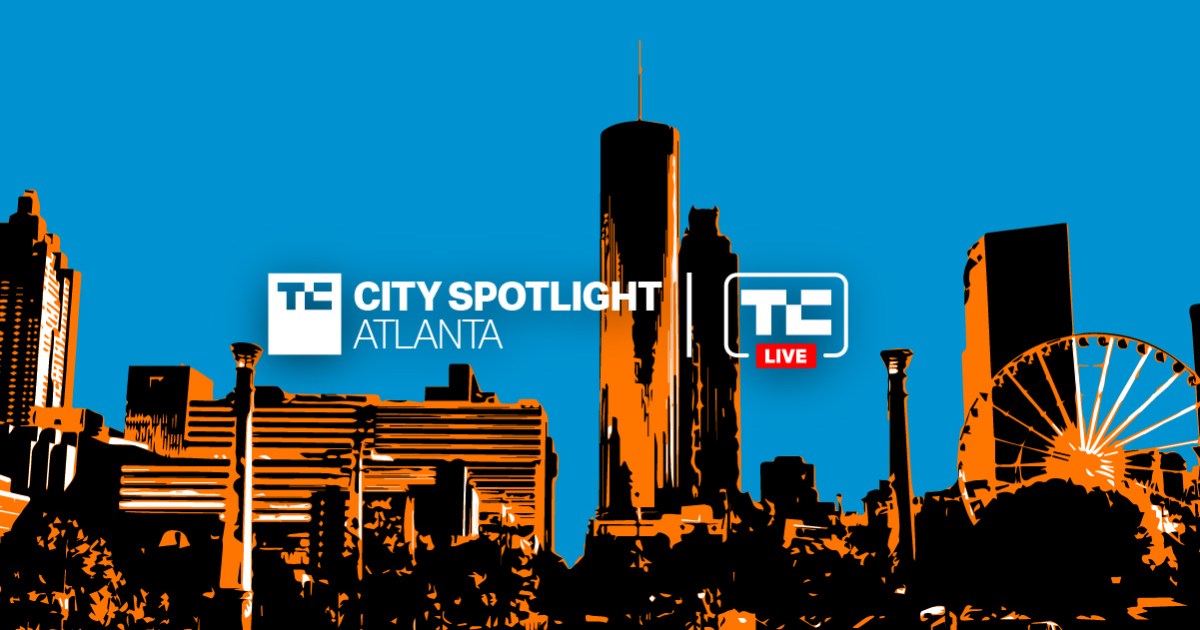 Register for today’s TechCrunch Live’s event on Atlanta right here!