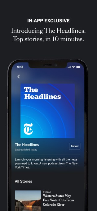 Years after its Audm acquisition, The New York Times launches its own audio app 4