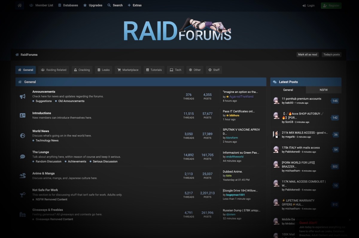 raid forums wayback machine