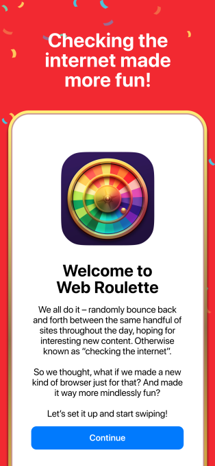 Web Roulette is an addictive, 'swipeable' web browser for the TikTok era 3