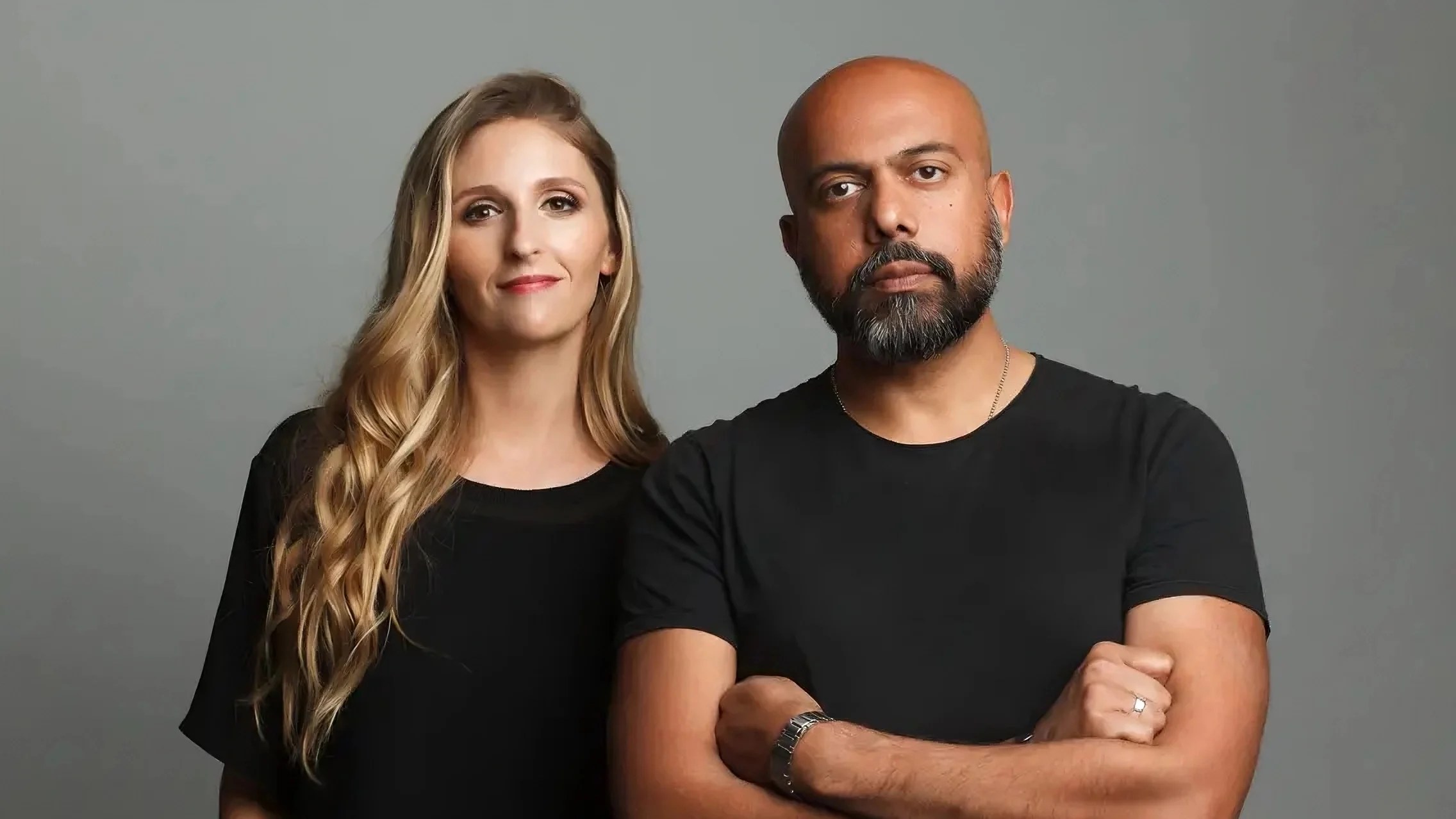 Humane co-founders Bethany Bongiorno and Imran Chaudhri.