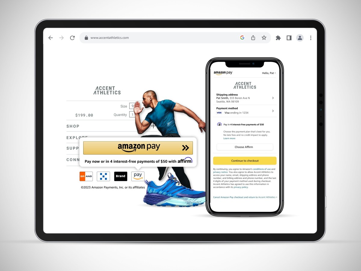 Amazon Pay taps Affirm to be its first buy now, pay later player in the US