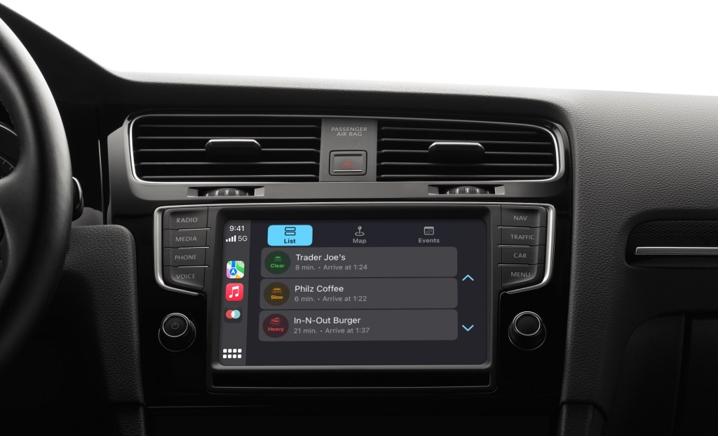 La aplicación Drive times ETA trae el panel de ubicación fácil de usar a CarPlay