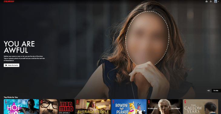Netflix launches website based on the fictional streaming service from  'Black Mirror