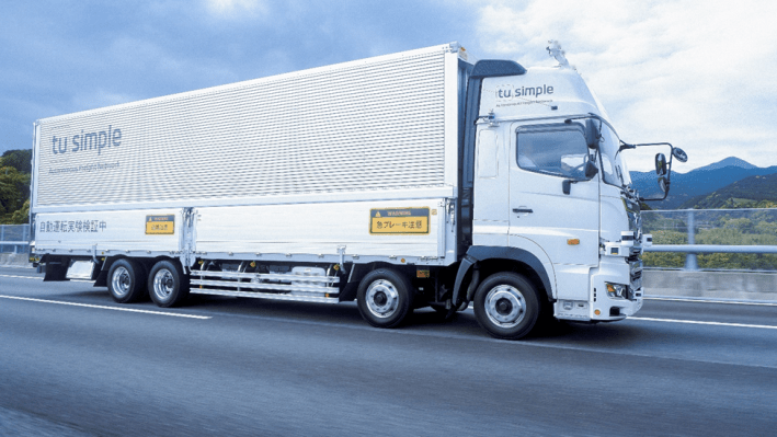 TuSimple has started testing its self-driving truck tech in Japan 2