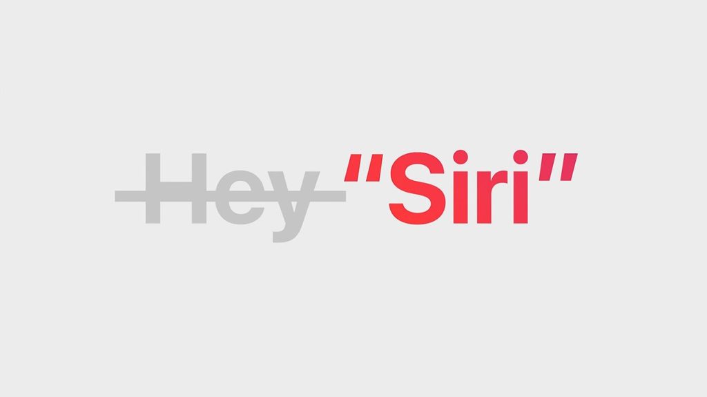 You no longer need to tell Siri ‘Hey’