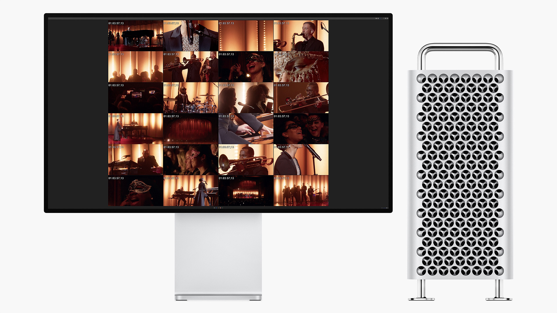 Mac Pro with display