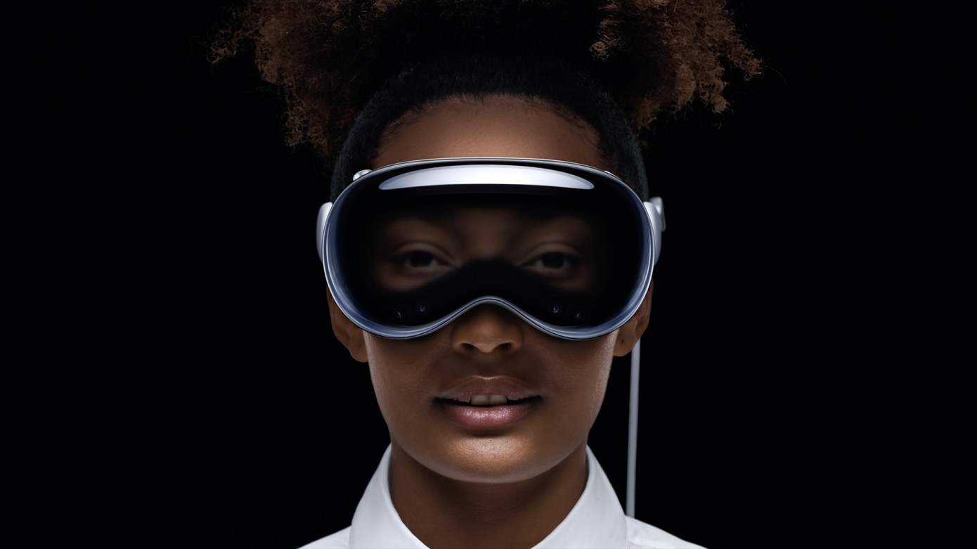 Image of the Vision Pro AR headset from Apple