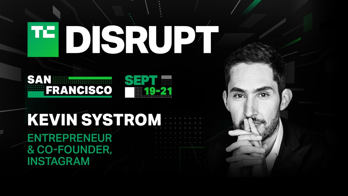 Image for article Kevin Systrom talks AI and his postInstagram social app at TechCrunch Disrupt 2023 | TechCrunch