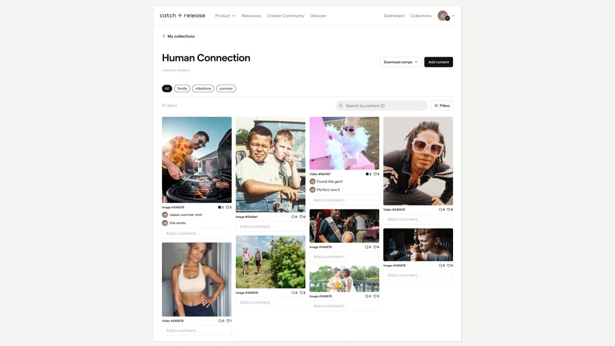 Catch+Release launches AI-powered searches for user-generated content