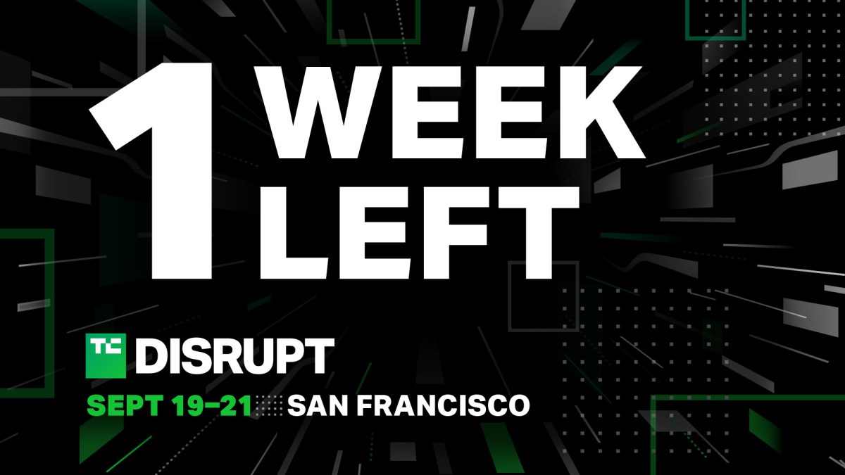 Vorige week om te besparen op passen voor TechCrunch Disrupt 2023