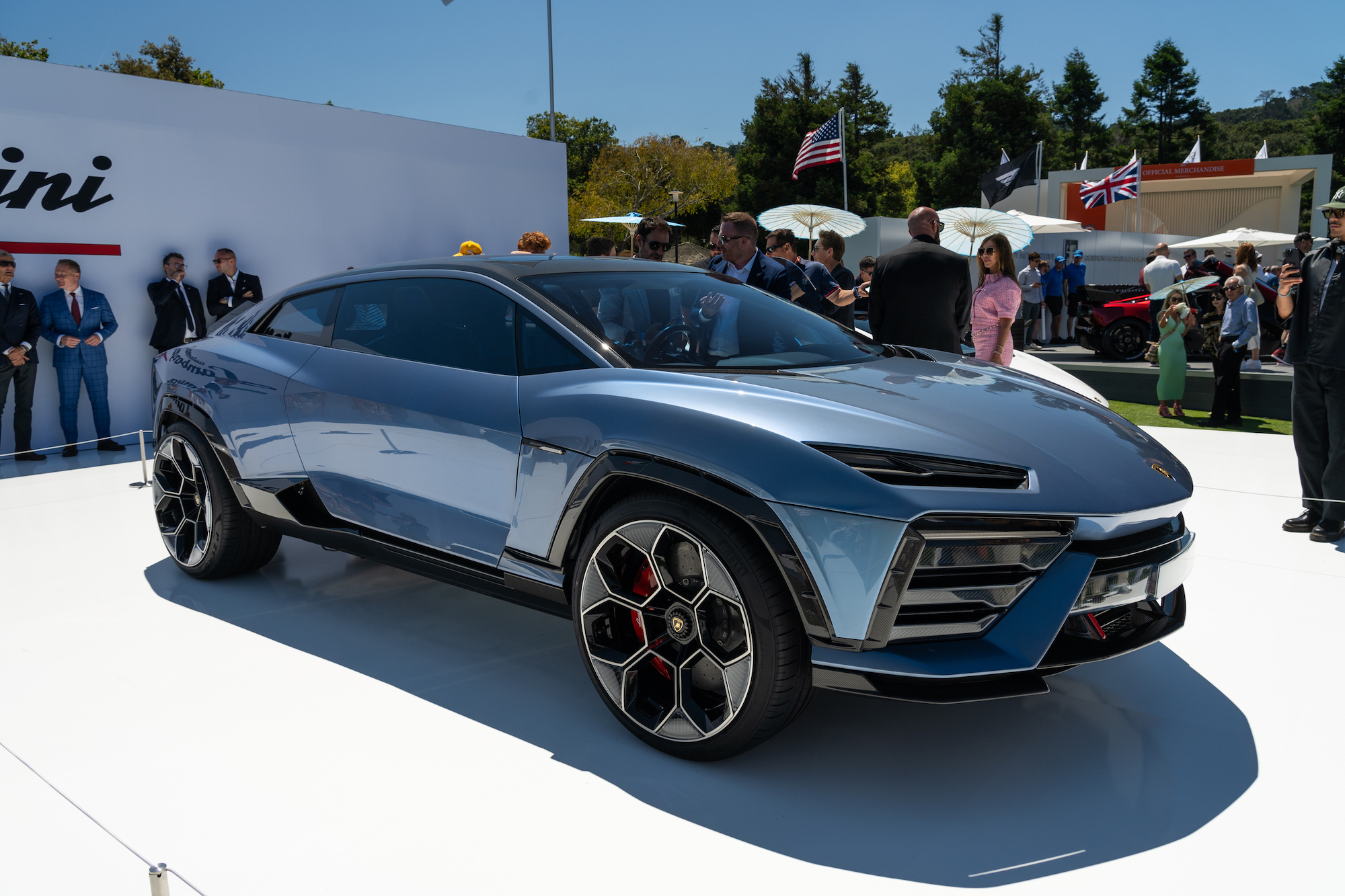 Lamborghini Lanzador electric monterey car week 2023