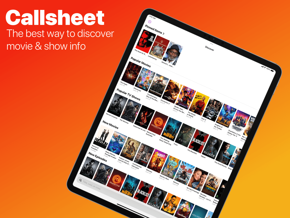 Callsheet for iOS offers a less cluttered, ad-free alternative to IMDb | TechCrunch