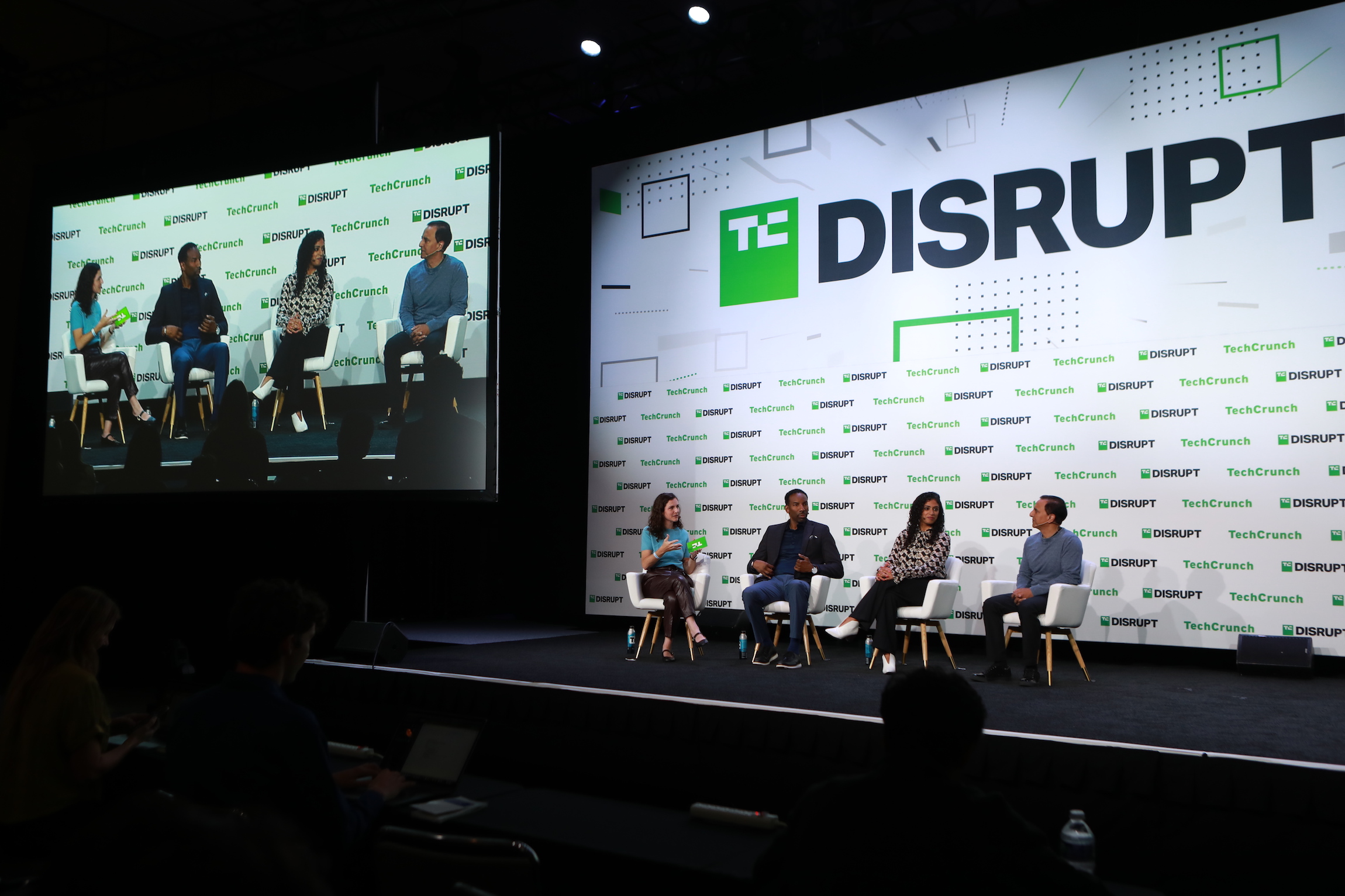 TechCrunch Sustainability Cities panel at Disrupt 2023 in San Francisco on September 20, 2023