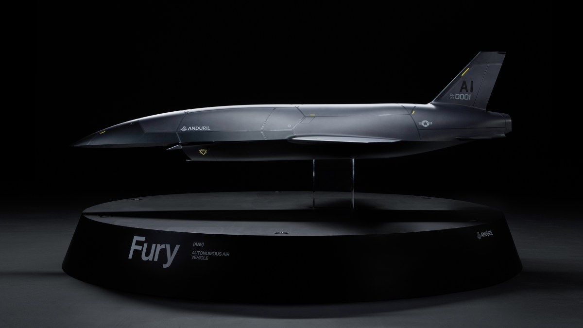 Anduril acquires Blue Pressure Applied sciences, the corporate behind the Fury unmanned fighter jet