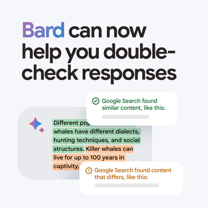 Google's Bard chatbot can now tap into your Google apps, double-check  answers and more