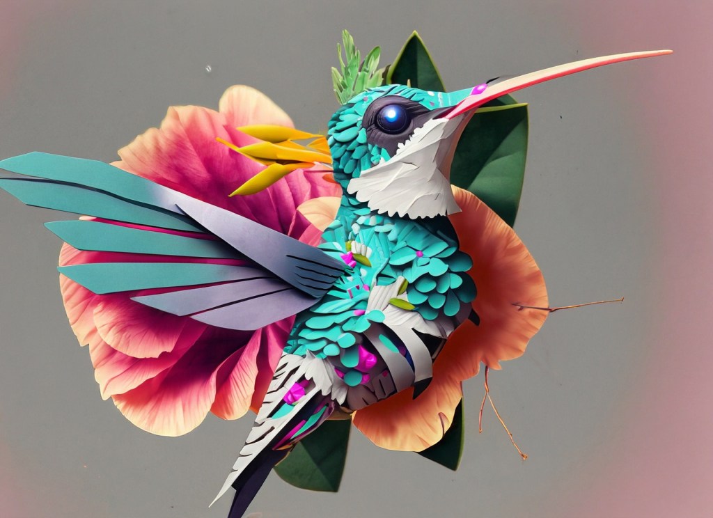 colorful bird: Adobe Firefly image