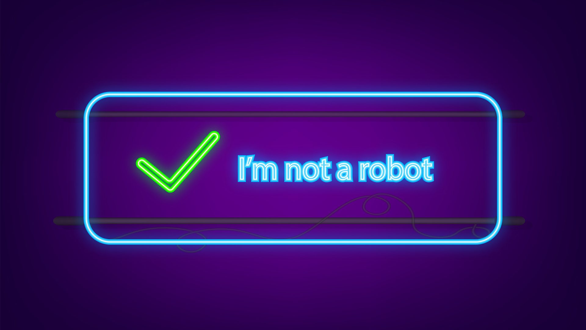 Captcha، أنا لست روبوتًا على شاشة الكمبيوتر المحمول.