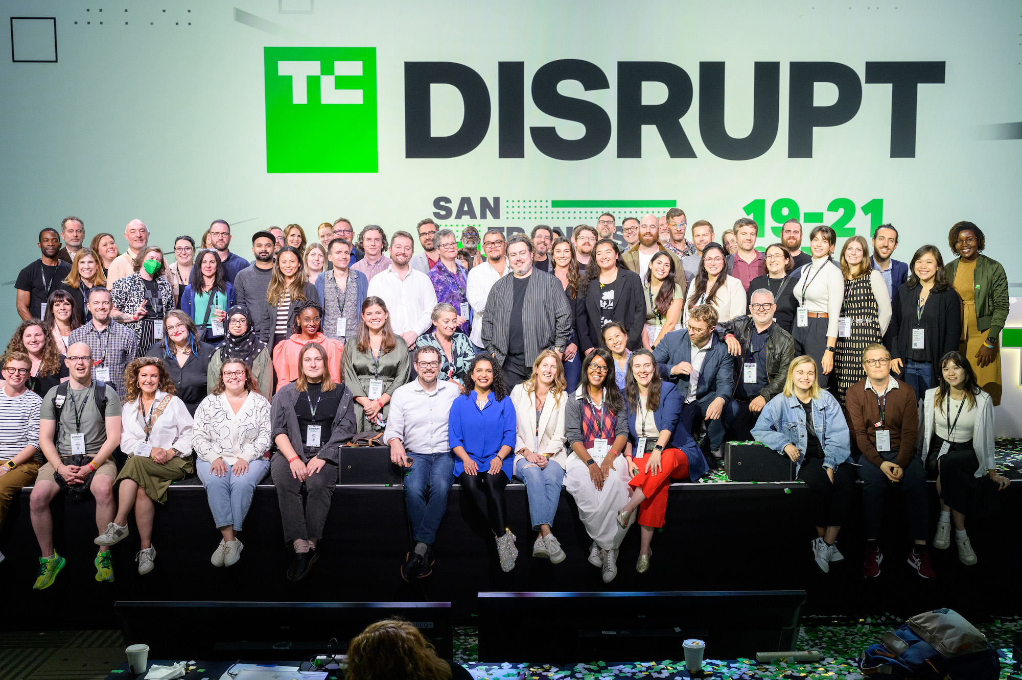 سان فرانسیسکو، کالیفرنیا - 21 سپتامبر: کارکنان TechCrunch در TechCrunch Disrupt 2023 در Moscone Center در 21 سپتامبر 2023 در سانفرانسیسکو، کالیفرنیا شرکت کردند. (عکس <a href=