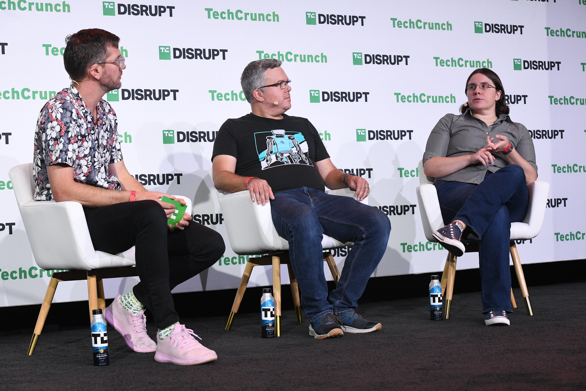 Melonee Wise and Damion Shelton of Agility speak at TechCrunch Disrupt 2023