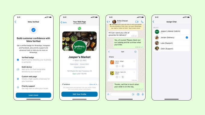 Meta Verified WhatsApp will launch in the future