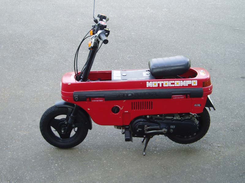 Honda's original Motocompo gas-powered personal scooter