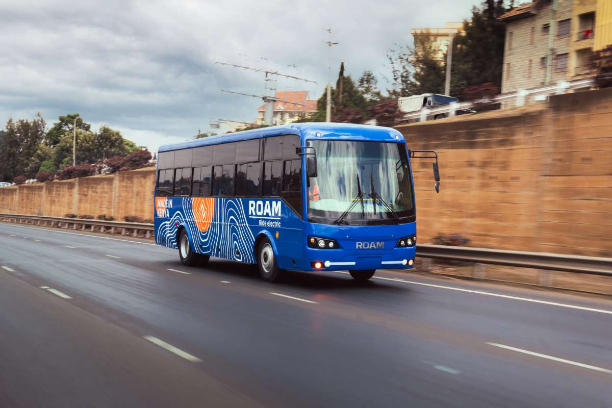 Roam onthult een nieuw EV-busmodel om de Keniaanse openbaar vervoerssector aan te boren