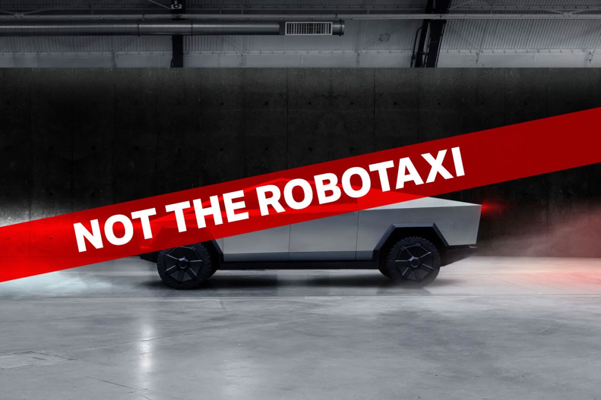 Read more about the article Tesla robotaxi idea appears like a two-seater Cybertruck