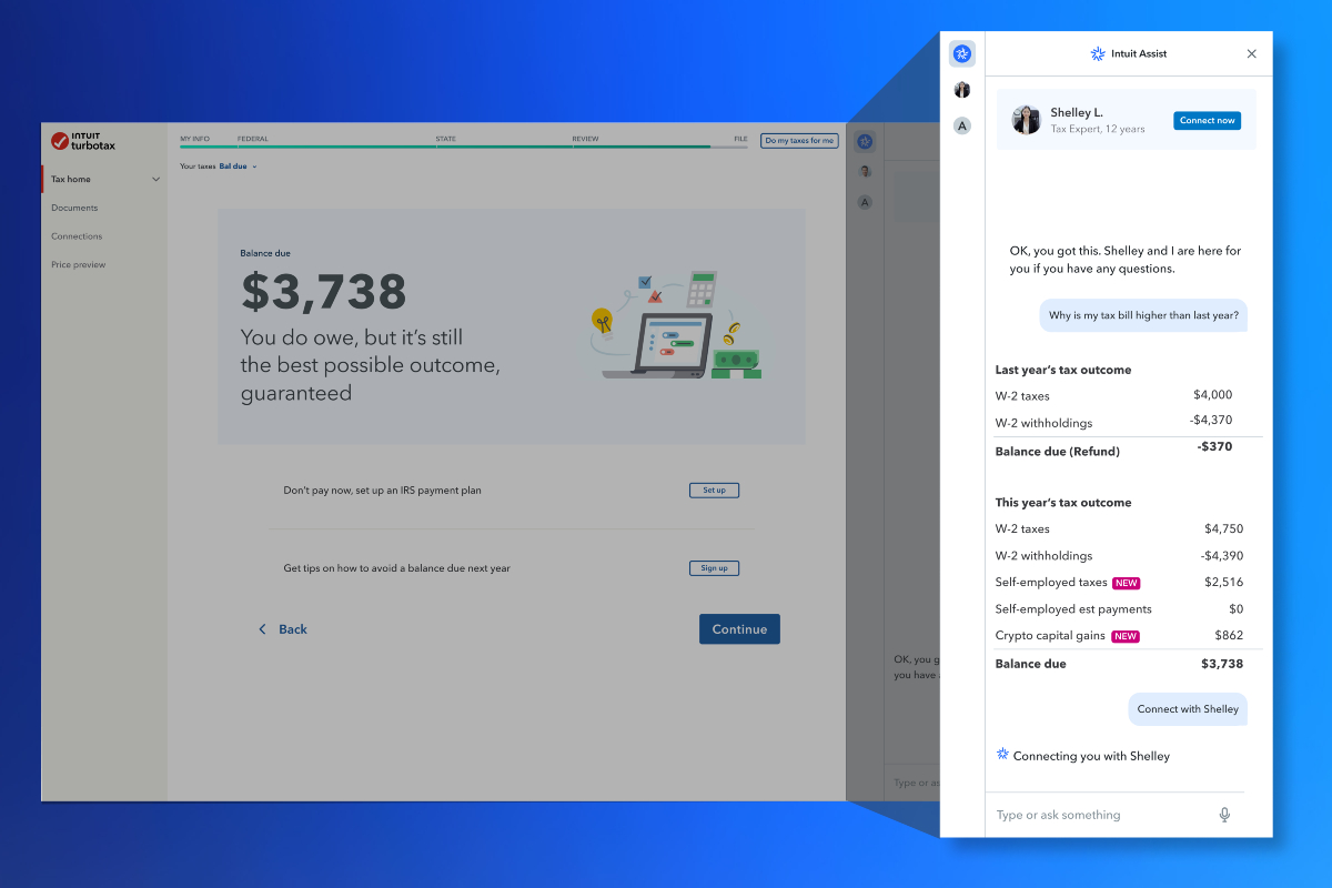 Intuit Assist in TurboTax