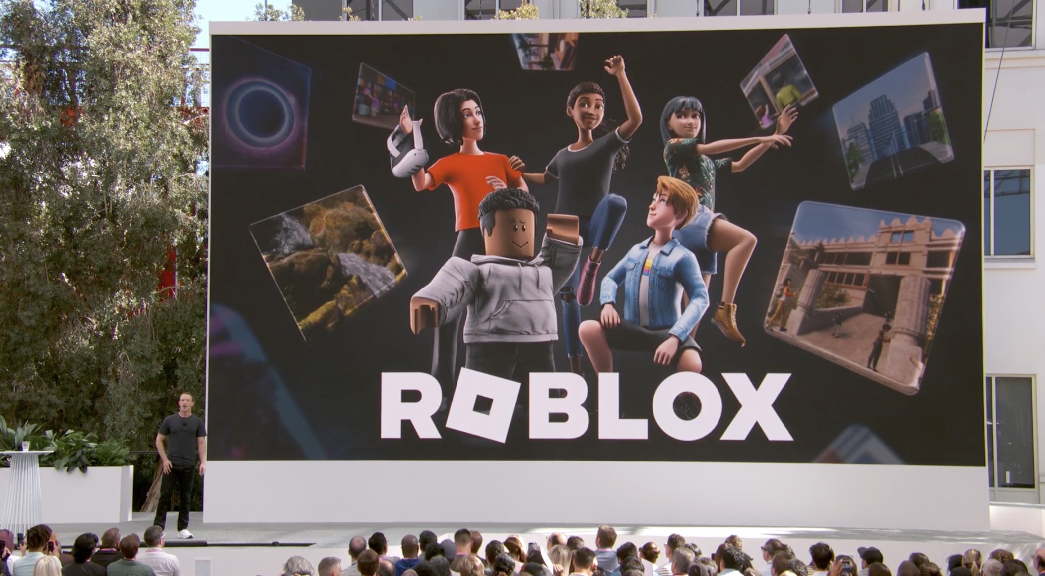 Roblox Meta Quest VR Headsets Launch Debut Mark Zuckerberg