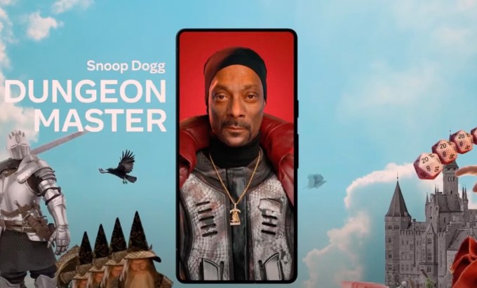 Snoop Dogg as dungeon master at Meta Connect 2023