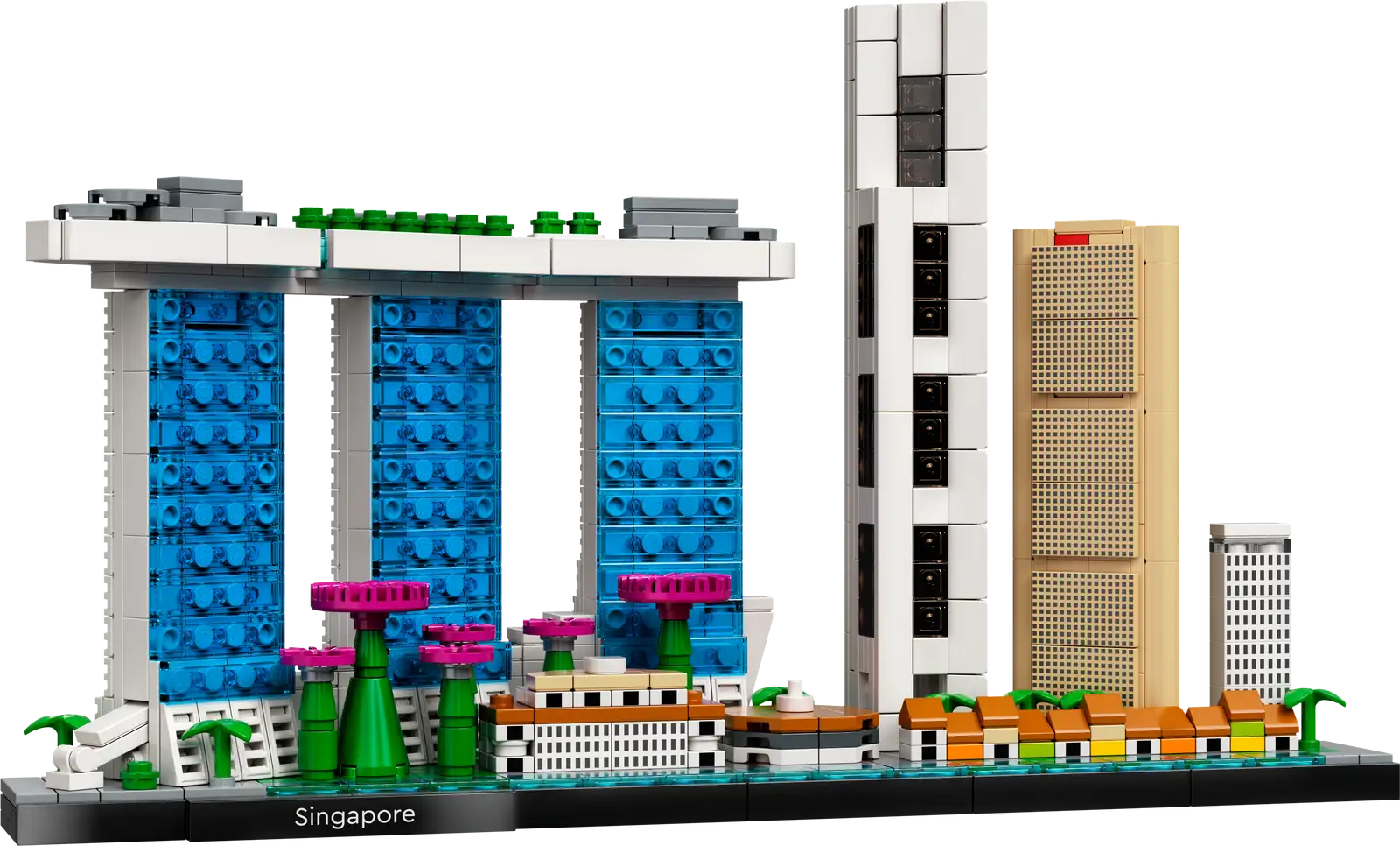 LEGO Skyline series. Singapore.