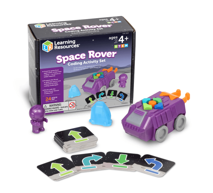Learning Resources Space Rover Coding Activity Set