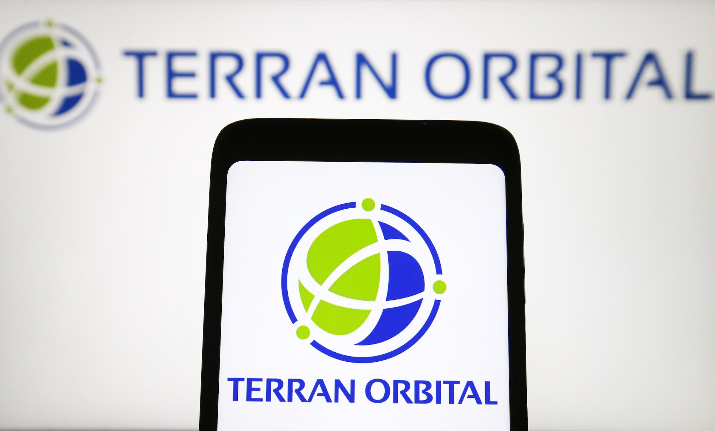Logotipo orbital terrestre