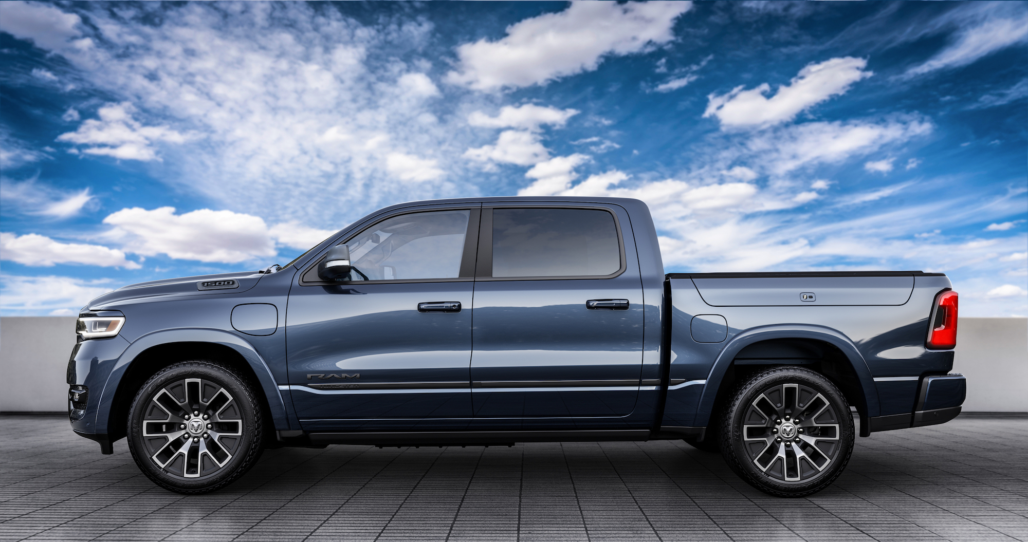 The 2025 Ram Ramcharger is an electric truck that gets its EV juice from a  gas-powered generator